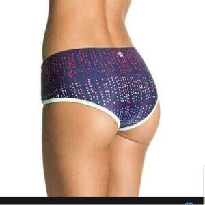 NWT Roxy Junior's Caribbean Sunset Shorty Bikini Bottom, size S